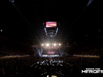 The artists who joined the Songs for Heroes concert give an uplifting atmosphere to the venue as they render melodies of hope, nationalism and unity before the huge crowd.