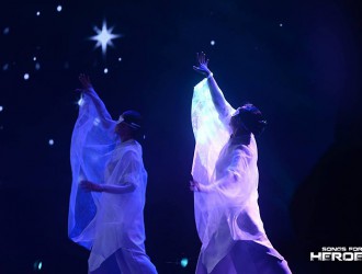 BMPI dancers add emotion to the Songs for Heroes 2 performances with their graceful and full-of-emotion movements.