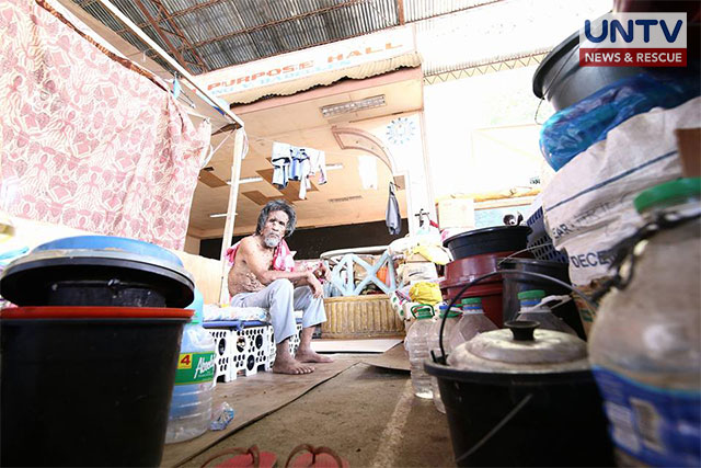 One of the evacuees in Brgy. Buru-un Iligan City (Rodel Lumiares/Photoville International)