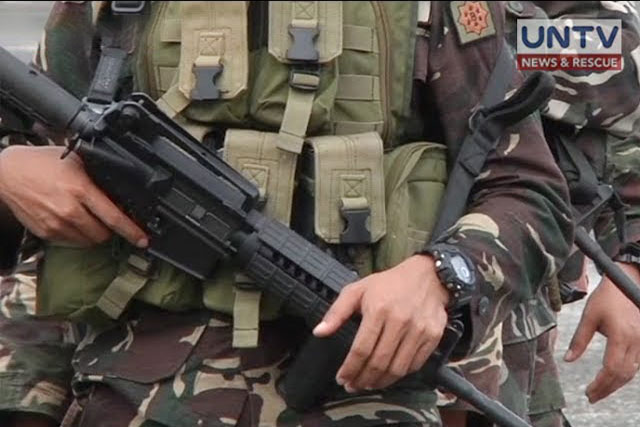 FILE PHOTO: Soldier in Marawi battle